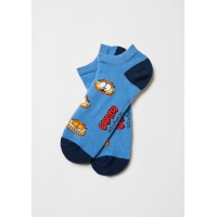 BeGarfield faces ankle socks