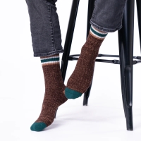brown socks