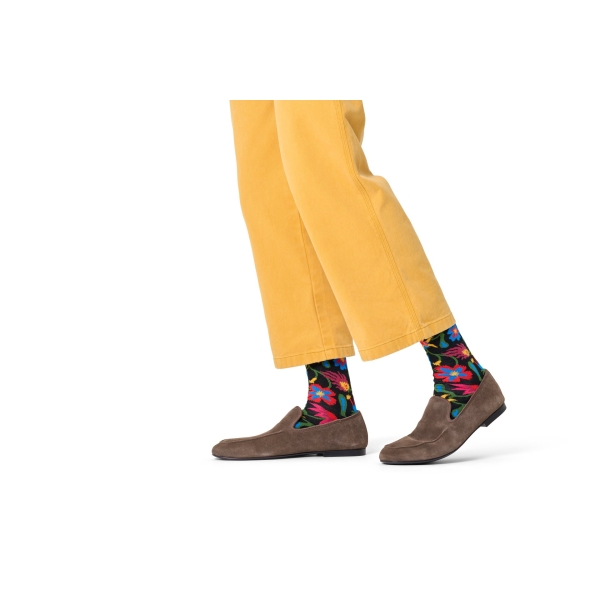 floral socks