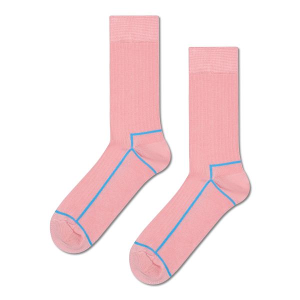 contrast stripe socks