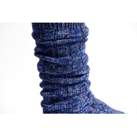 shimmering slouch socks