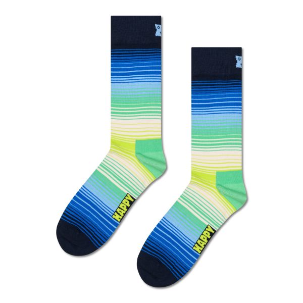gradient stripe socks