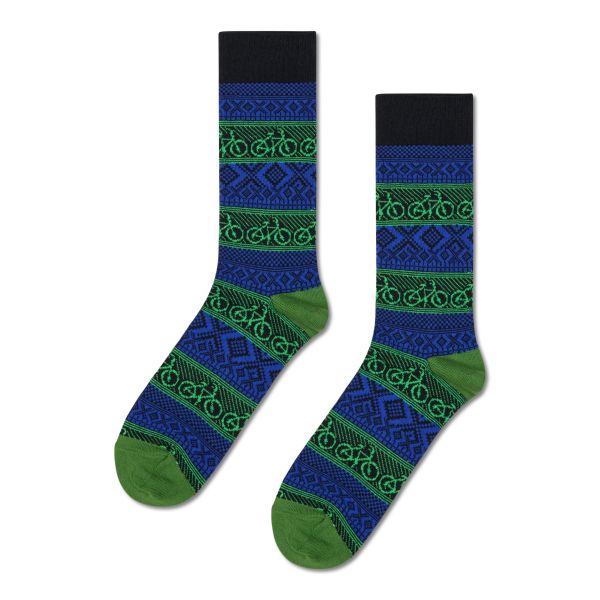 bike jaquard socks