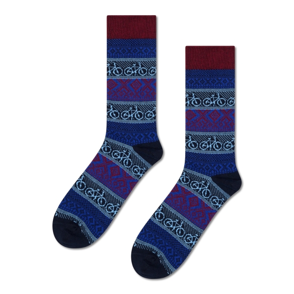 bike jaquard socks