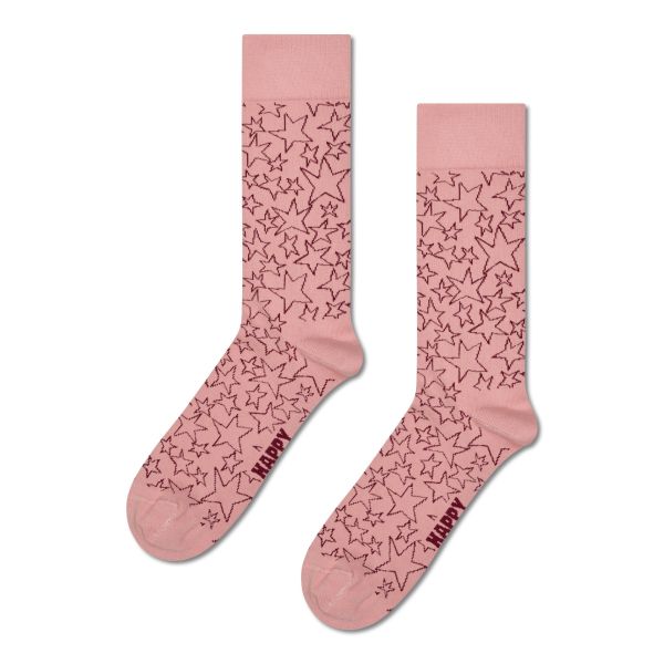 stars natural dye socks
