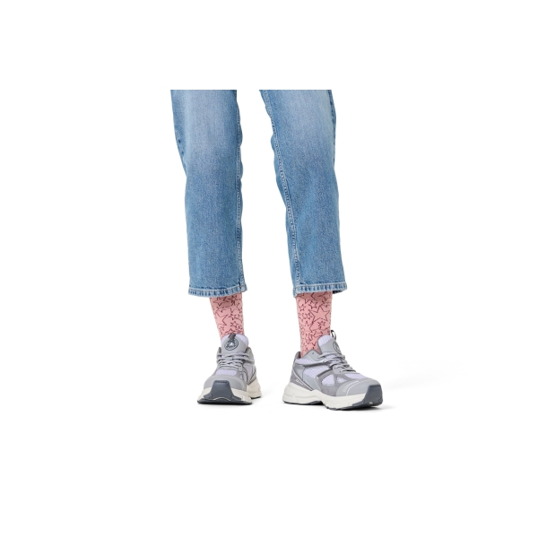 stars natural dye socks