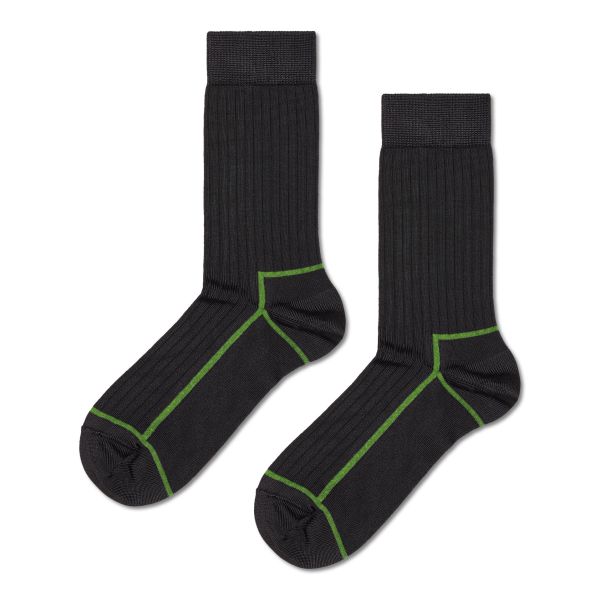 contrast stripe socks