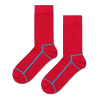 contrast stripe socks