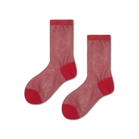 sheer 1/2 crew socks