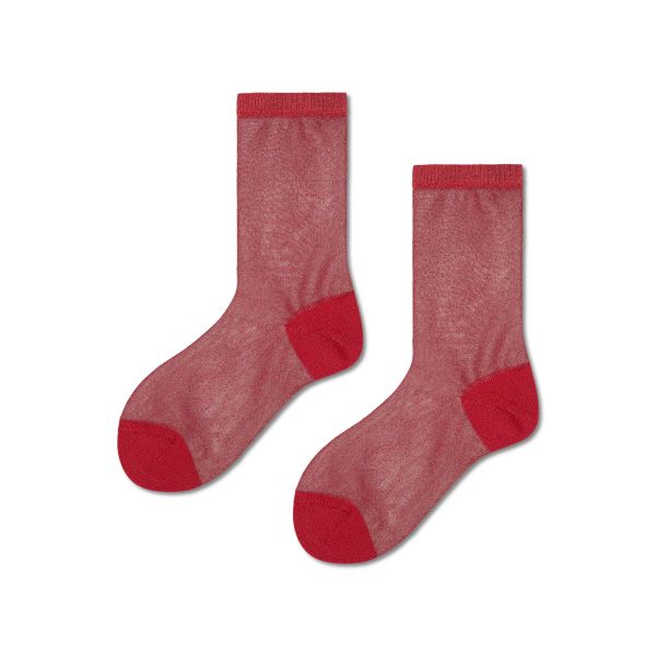 sheer 1/2 crew socks