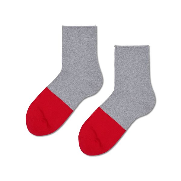 extended toe 1/2 crew socks