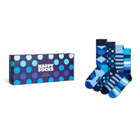 4-pack navy socks gift box