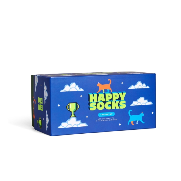 7-pack seven days socks gift box