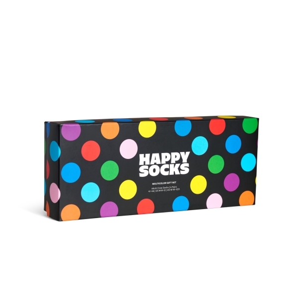 4-pack multi socks gift box