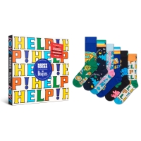 6-pack beatles socks gift box