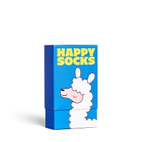 kids 2-pack llama socks gift box