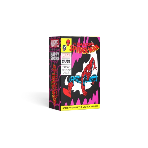3-pack marvel spider-man socks gift box
