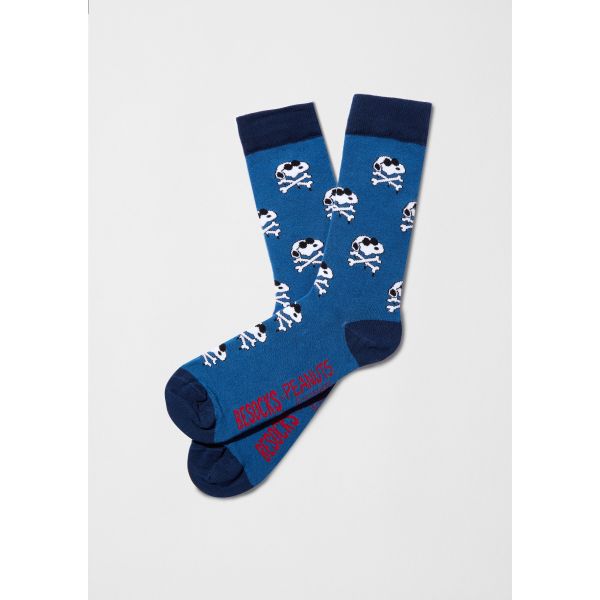 BeSnoopy skull azul marino