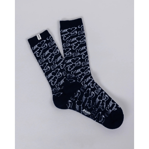 peanuts everybody's in a hurry socks