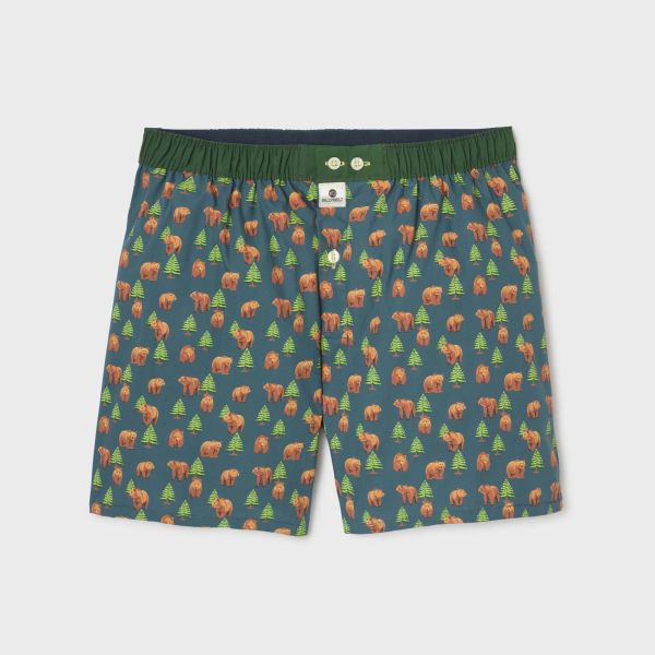 boxer short brown bear