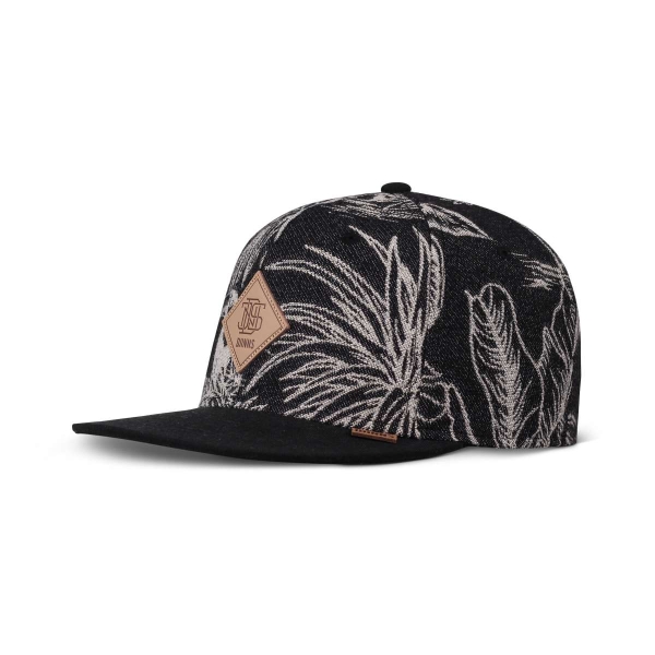 6-panel snapback aloha couch black