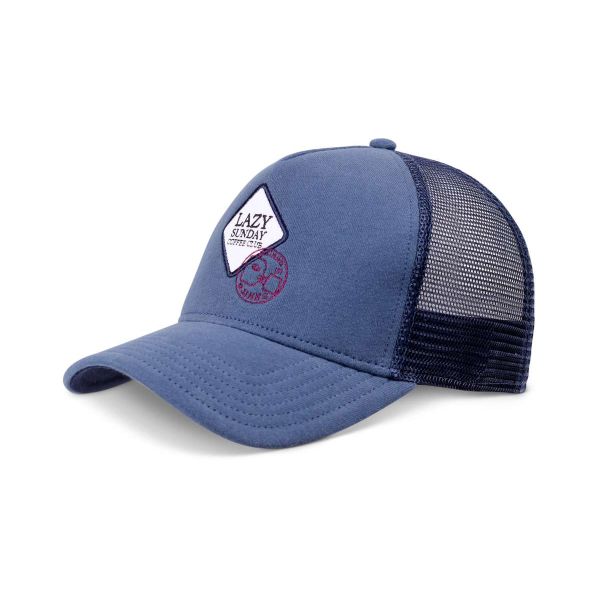 trucker cap lscc jersey mid blue