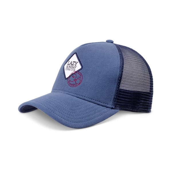 trucker cap lscc jersey mid blue