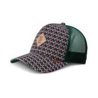 trucker cap colour triangle green
