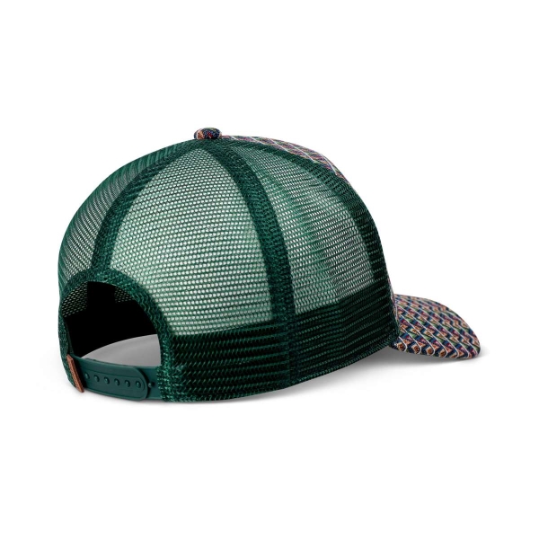 trucker cap colour triangle green