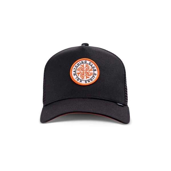 trucker cap koi watching black