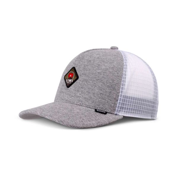 trucker cap waffle mountain dark grey
