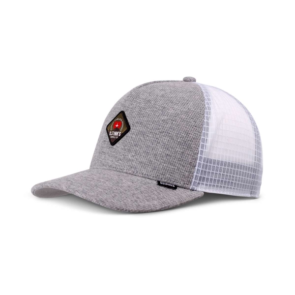 trucker cap waffle mountain dark grey