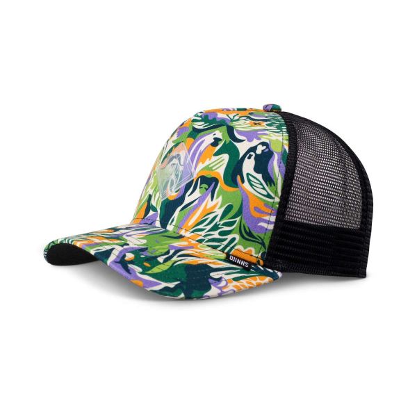 trucker cap hawaiian animals multi