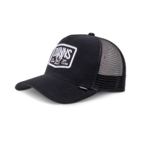 trucker cap wafflemelange black