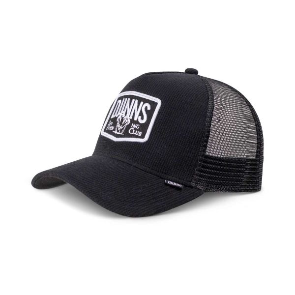trucker cap wafflemelange black