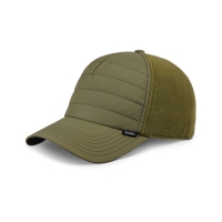 trucker cap puffy nilon olive