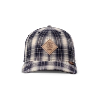 truefit cap denim wishy check/indigo