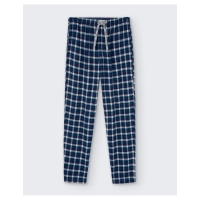pijama llarg franela quadres blaus