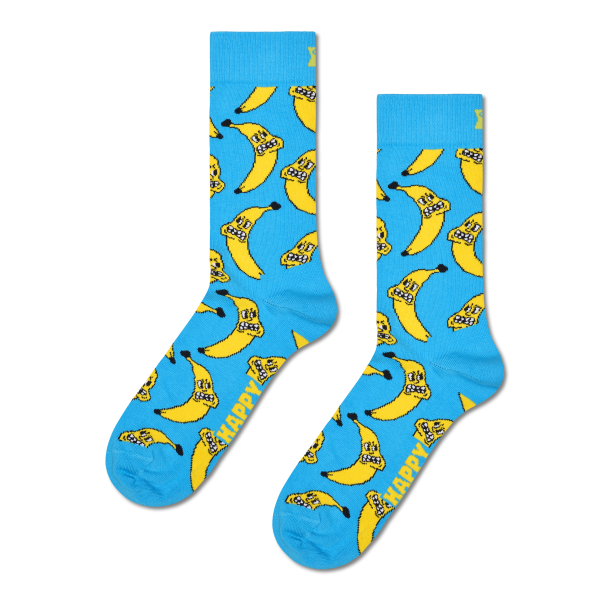 angry banana socks