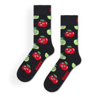 angry apple socks