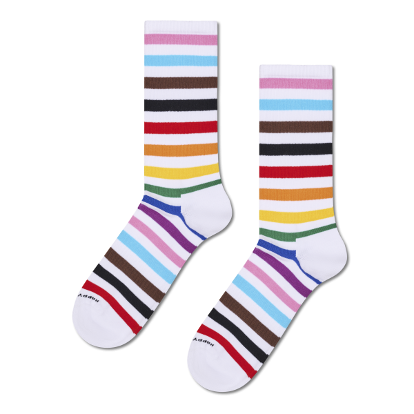 pride sneaker socks