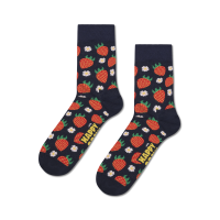 strawberry short crew socks