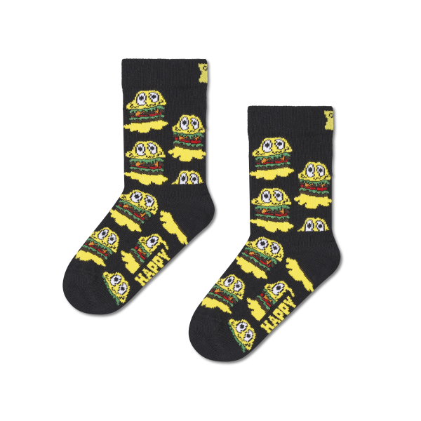 kids smelly burger socks