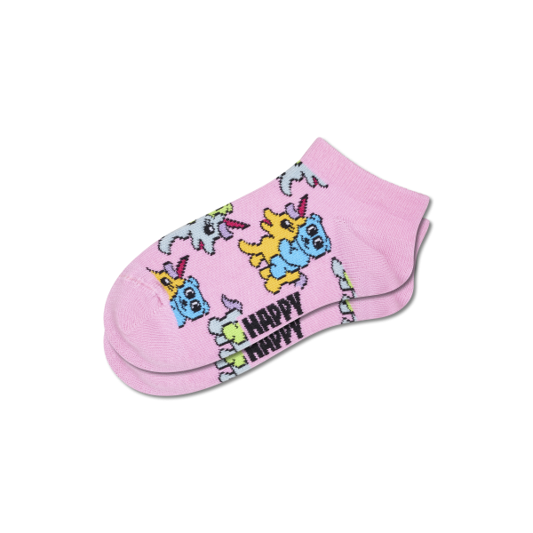 2-pack kids unicorn low socks