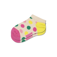 2-pack kids smiling daisy low socks