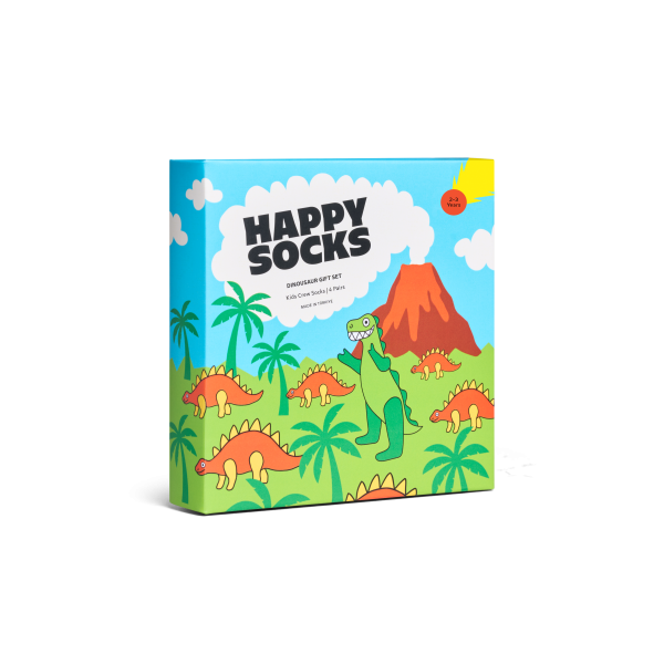 Kids 4-pack dinosaur gift box