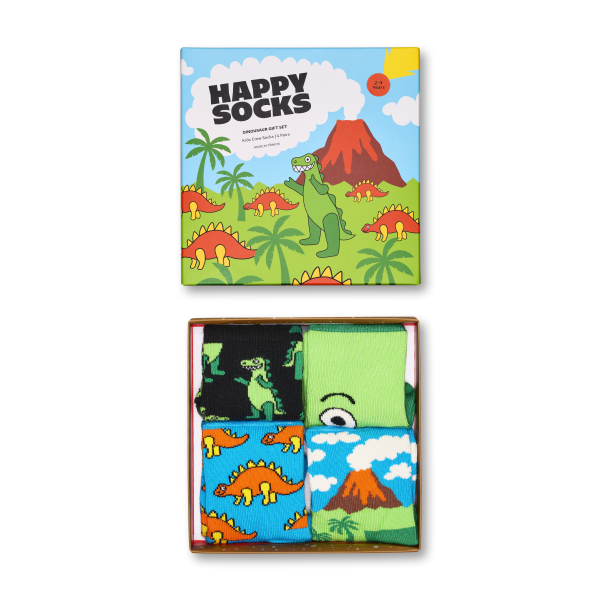 Kids 4-pack dinosaur gift box