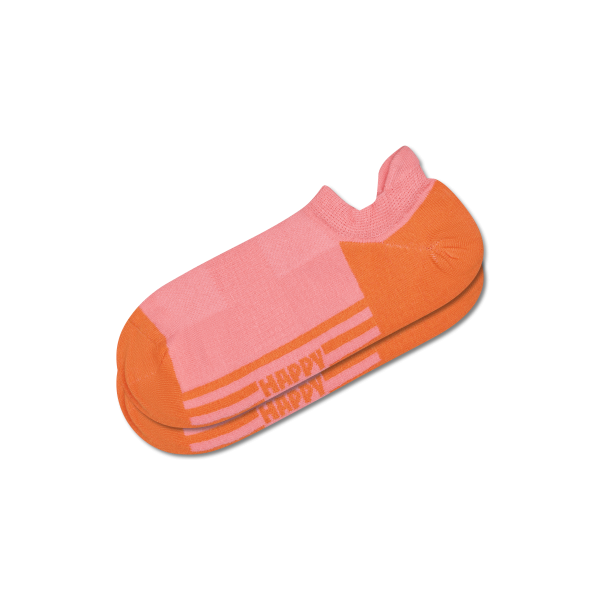 orange extra cool no show socks