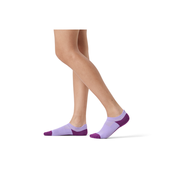 purple extra cool no show socks