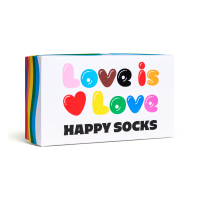 3-pack pride sneaker socks gift box